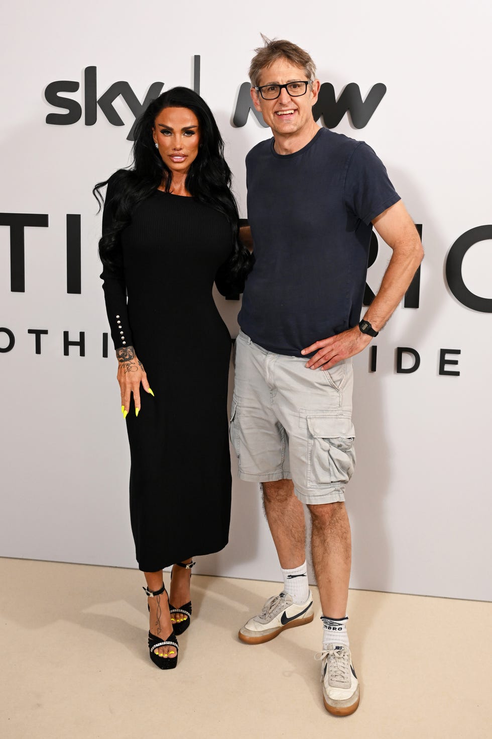 Katie Price and Louis Theroux katie price and louis theroux