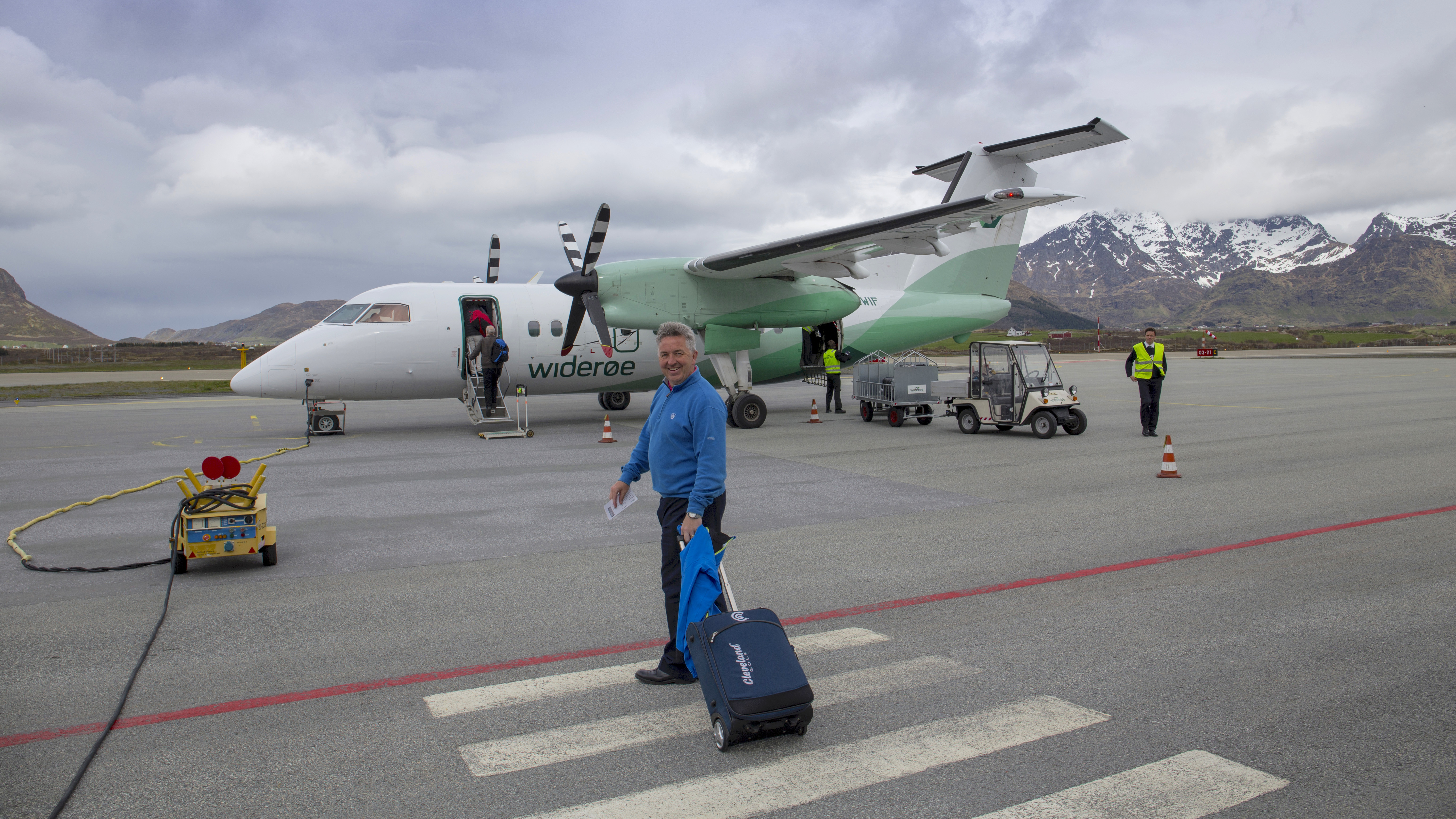 Jezz Ellwood - plane 3 on Norway trip
