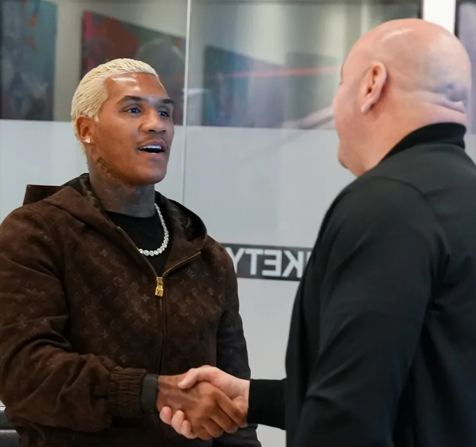 Dana White and Conor Benn