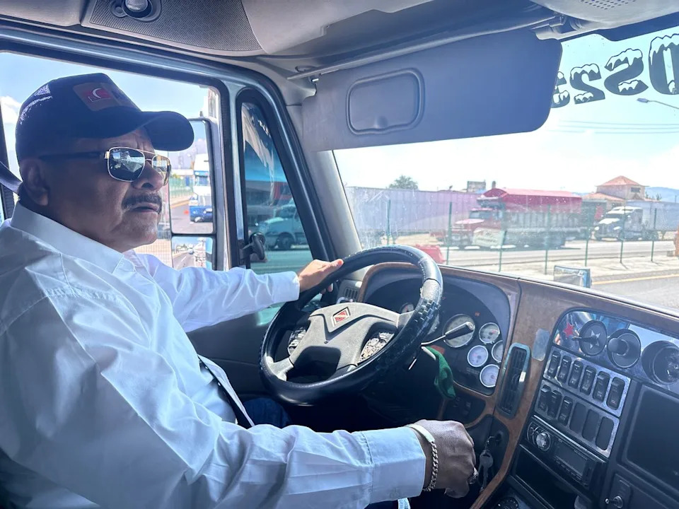 David Estevez Gamboa, the president of the National Association of Truckdrivers (ANTAC), says his organization is contemplating joining nation-wide protests on June 11, the kick-off date for the FIFA World Cup.