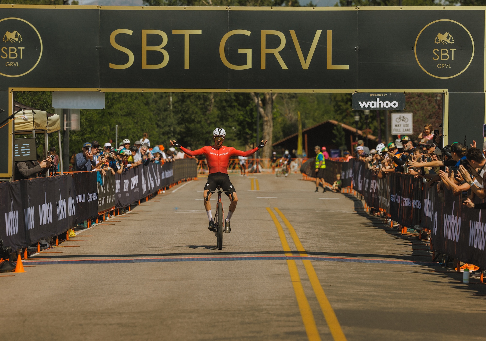 Keegan Swenson won for a fourth time at SBT GRVL in 2026