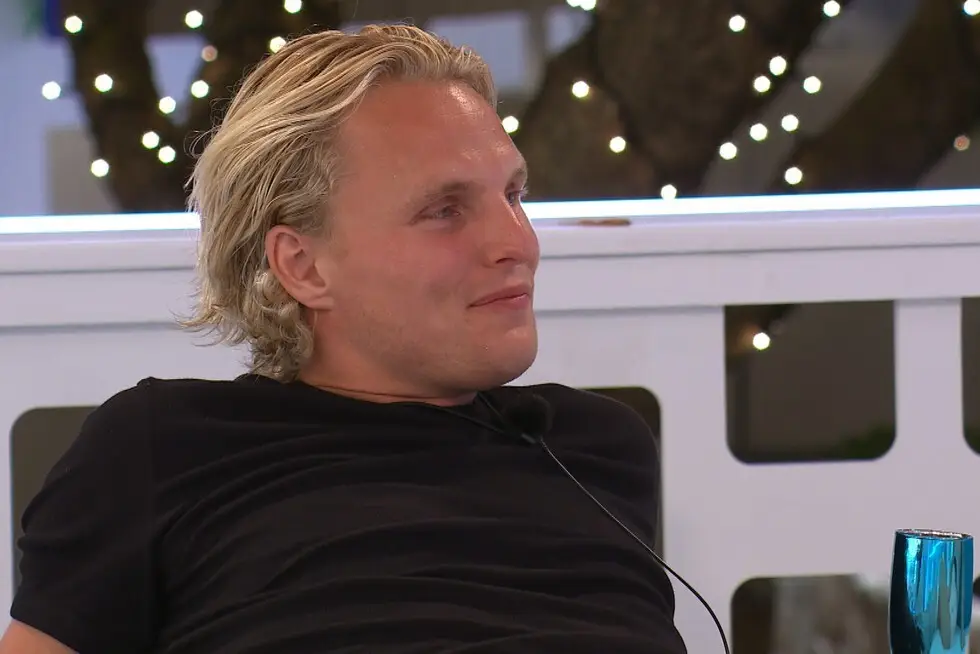 George has left the villa after 48 hours (ITV)