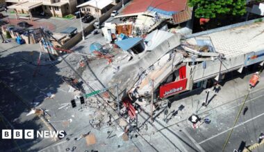 Philippines live updates: At least three dead after powerful earthquake strikes