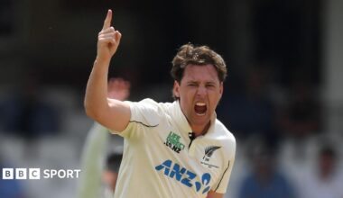 England vs New Zealand LIVE: Second Test, day five, The Oval - cricket score, radio & video highlights - BBC