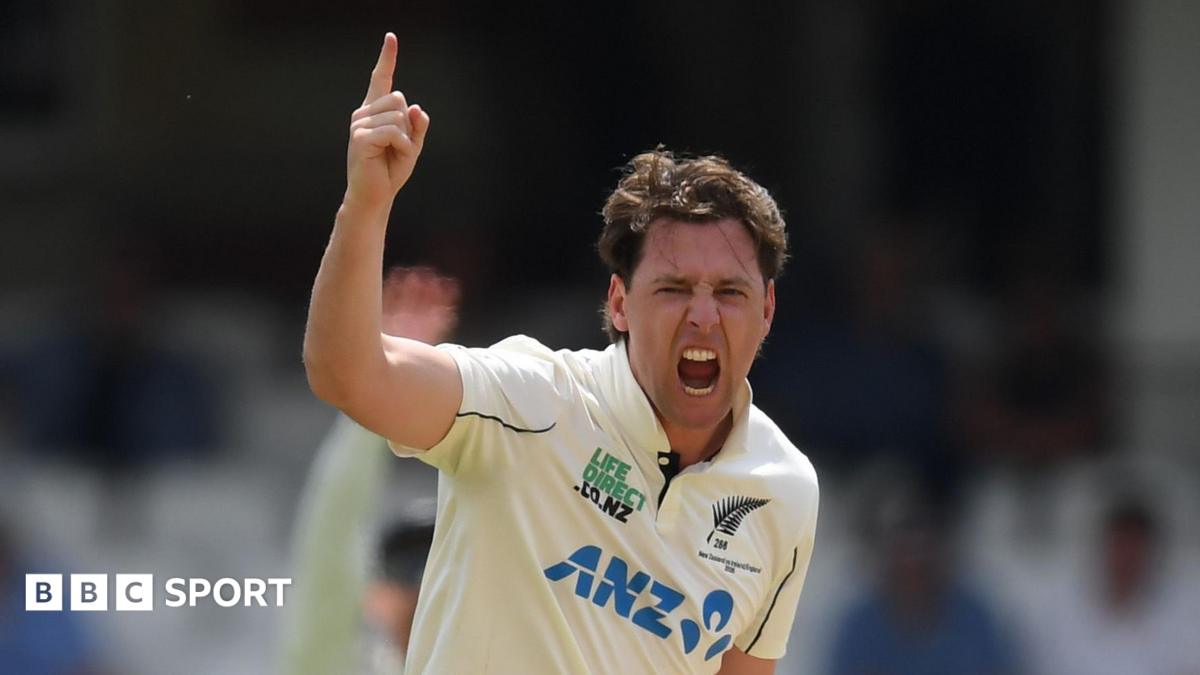 England vs New Zealand LIVE: Second Test, day five, The Oval - cricket score, radio & video highlights - BBC