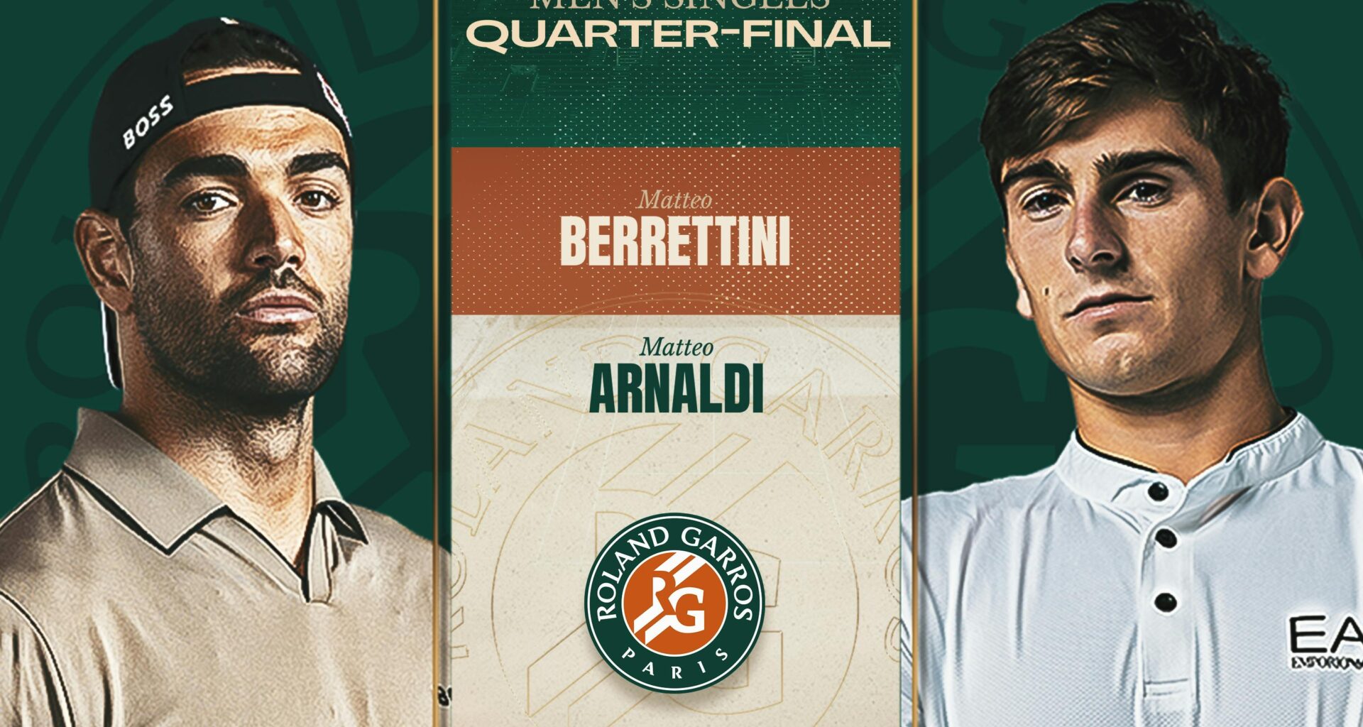 Berrettini vs Arnaldi - 3000x2000