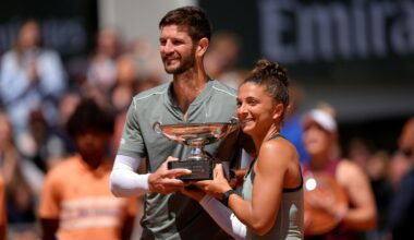 Andrea Vavassori & Sara Errani / Double mixte - finale - trophée - Roland-Garros 2026