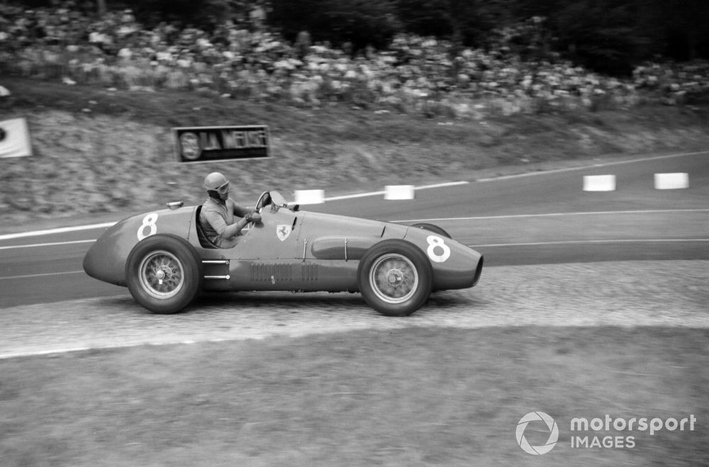 Ascari was the one driver to truly challenge Fangio in the 1950s but he was another to see his career cut short in a fatal crash