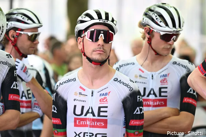 João Almeida, UAE Team Emirates XRG leader.