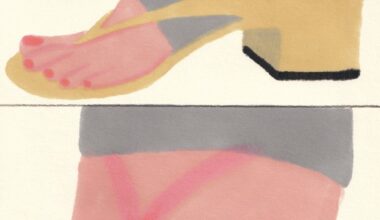 Ana Terral’s illustrations perfectly capture pain – from heel blisters and sun burns to bite marks