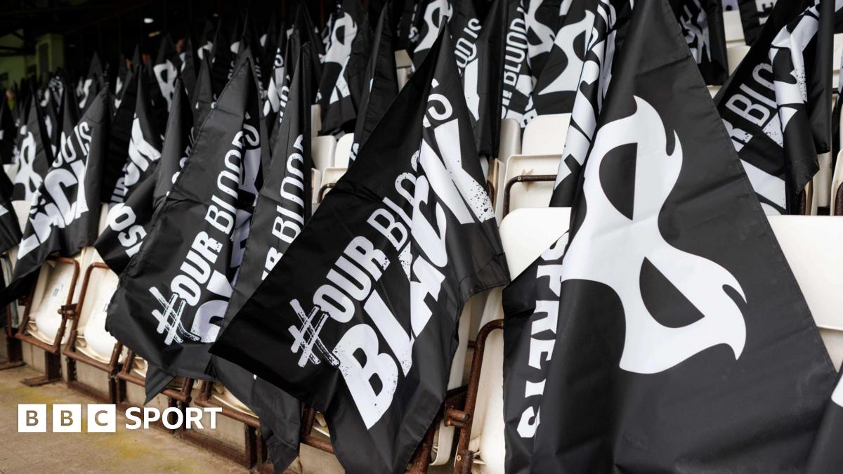 Ospreys flags ready for a game