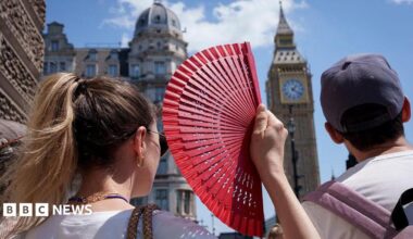 UK weather updates: Rare red warning for extreme heat in parts of England and Wales later this week