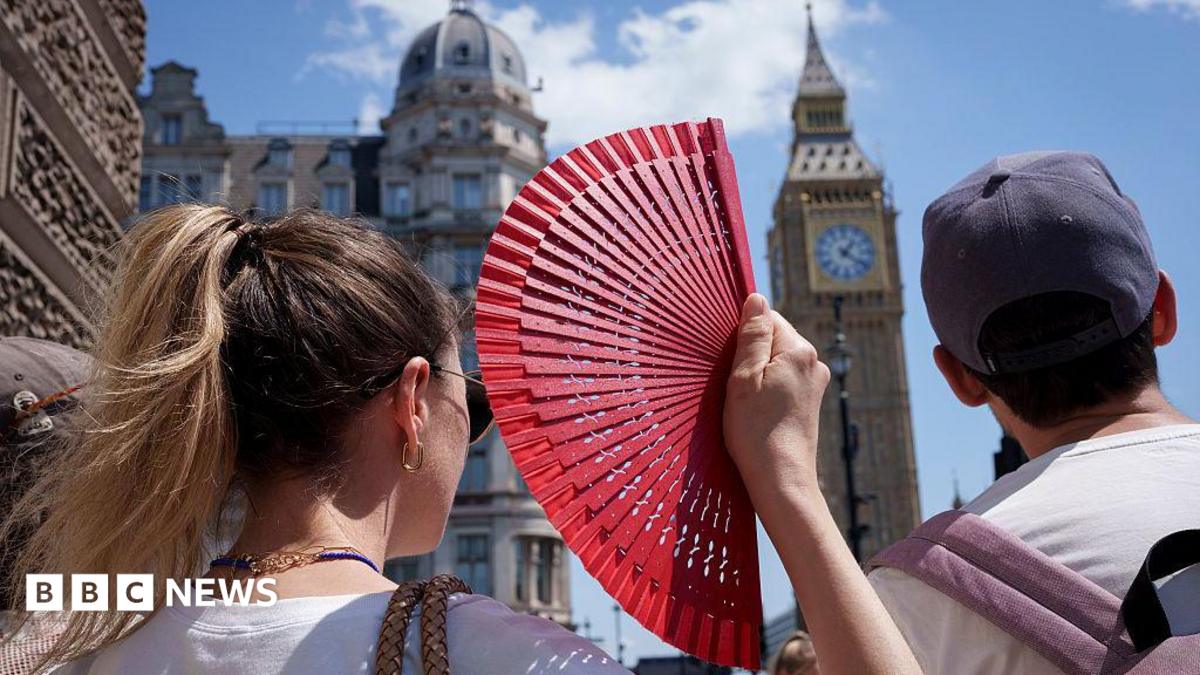 UK weather updates: Rare red warning for extreme heat in parts of England and Wales later this week