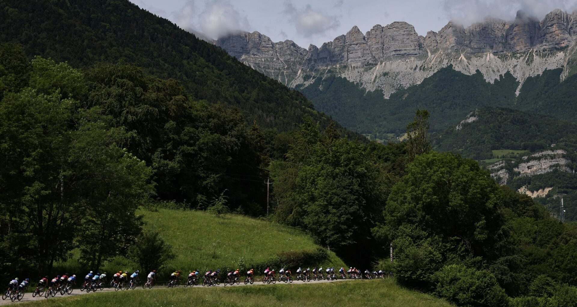 Critérium du Dauphiné - Tour Auvergne-Rhône-Alpes stage 1 LIVE: Decathlon-CMA CGM lead the peloton in pursuit of the break