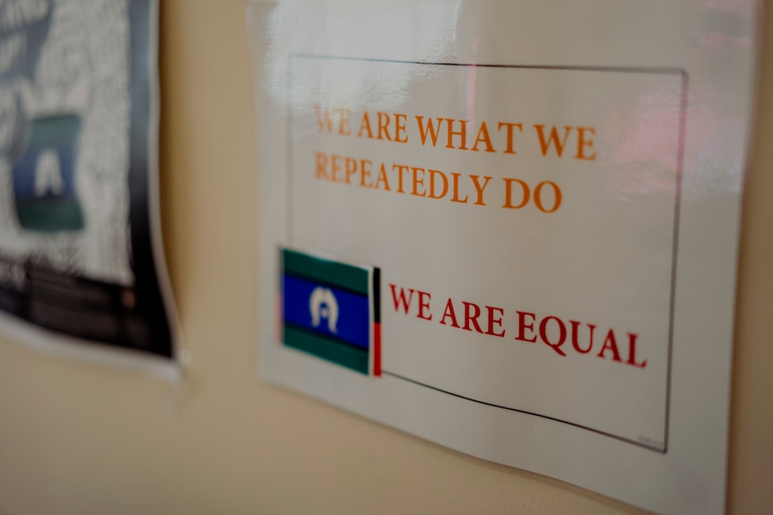Sign at Badanami Centre