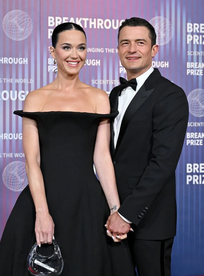 Katy Perry and Orlando Bloom at the 2024 Breakthrough Prize Ceremony.Credit: Getty Images