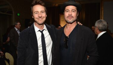 Edward Norton hung out with Brad Pitt at the USA vs Turkey World Cup match and everyone's making the same joke