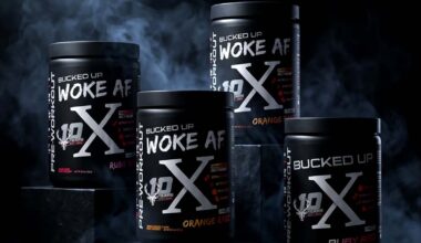 Bucked Up and Woke AF Anniversary X editions with N.O.V8