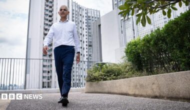 Mayor of London, Sadiq Khan meets residents and developers at Sky Residence