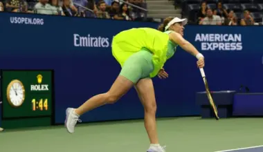Alena Ostapenko lost to an older German tennis player