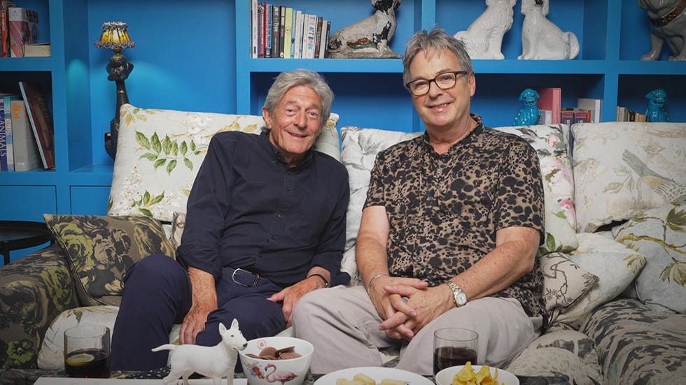 EMBARGOED 03.06.26 19:01 Julian Clary, Nigel Havers, Gogglebox julian clary, nigel havers, gogglebox