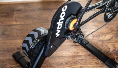 Wahoo Kickr Core 2 smart trainer with bike mounted