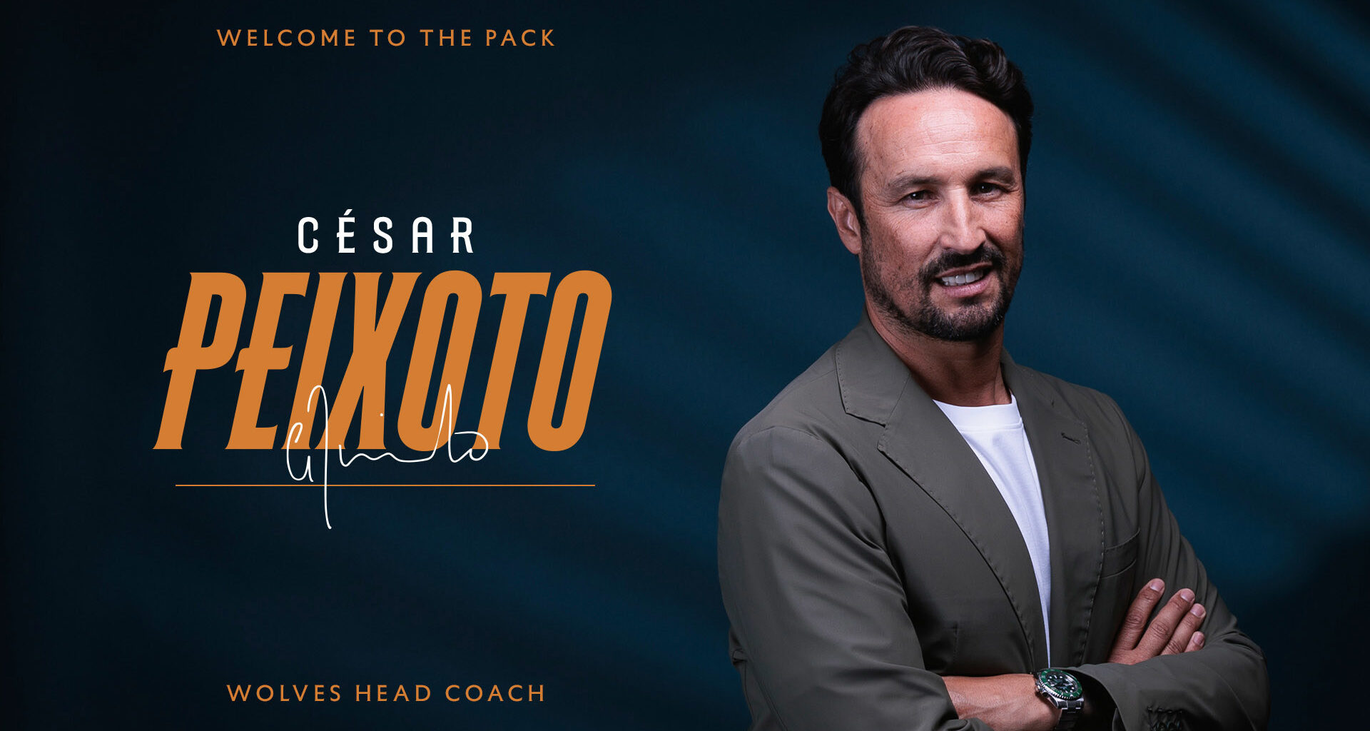 Cesar Peixoto appointed Wolves head coach | Men's First-Team | News