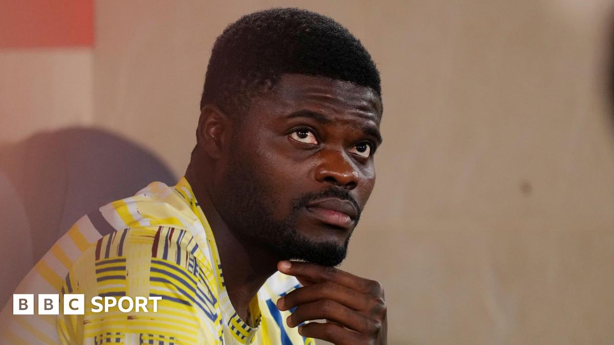 Thomas Partey on bench