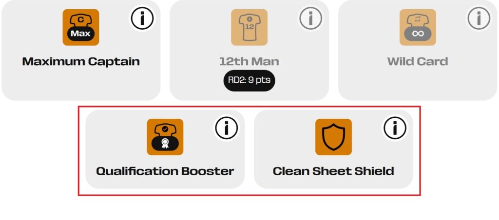 Clean Sheet Shield v Qualification Booster: Which one to play? 9 Round of 32 tips