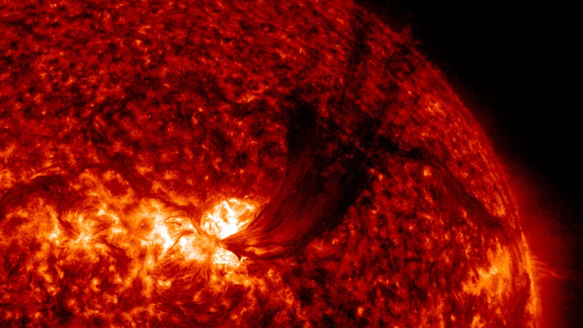 cme produced by m7.7 solar flare on june 3 2026