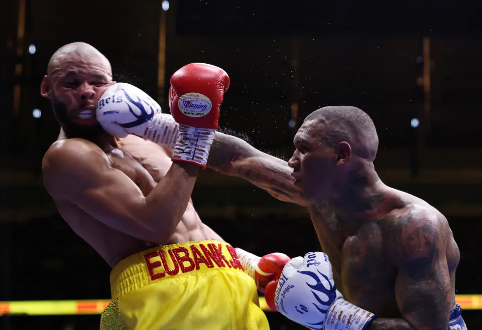 Eubank Jr hasn't set foot in the ring since he was beaten by Benn in November