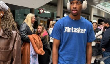 'I earn £250 just to stand in a queue - it's the most British job ever'