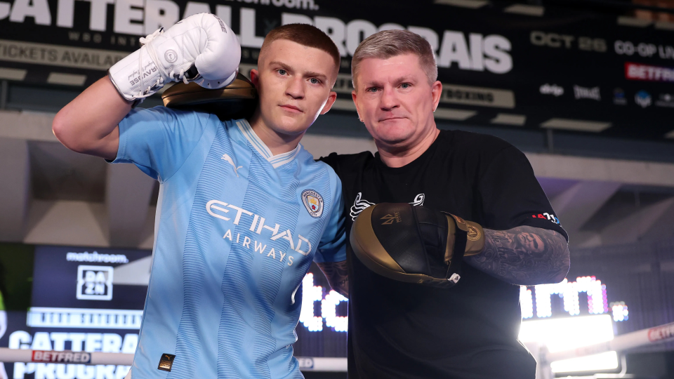 Campbell Hatton with his legendary father Ricky