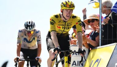 GRAND COLOMBIER, FRANCE - JUNE 13: Matteo Jorgenson of United States and Team Visma