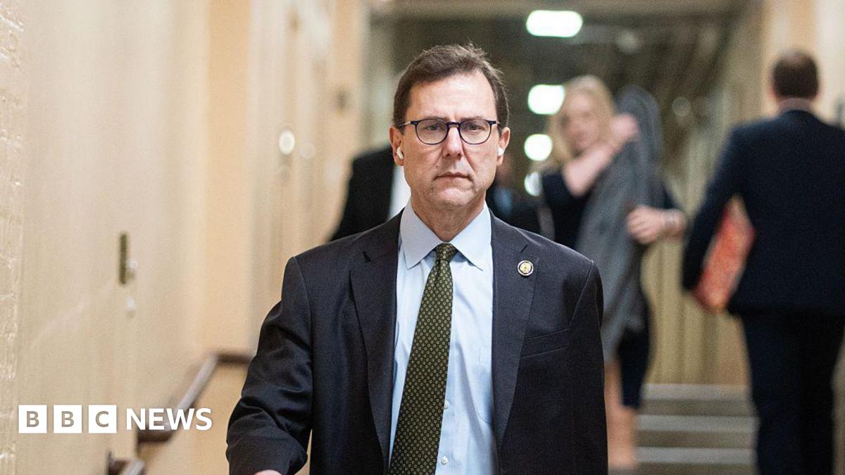 Republican Congressman Tom Kean Jr arrives to the US Capitol in March for a caucus meeting