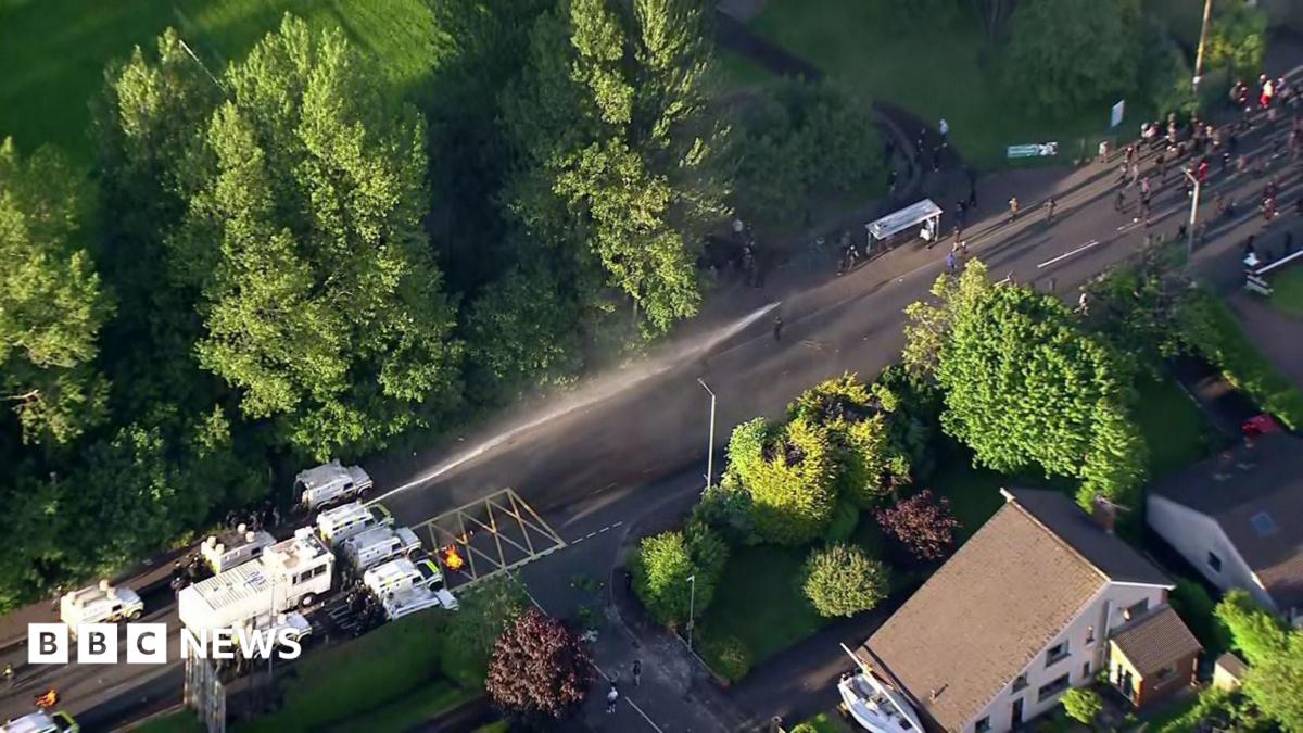 Belfast knife attack latest: 12 police officers injured in latest disorder after - follow live