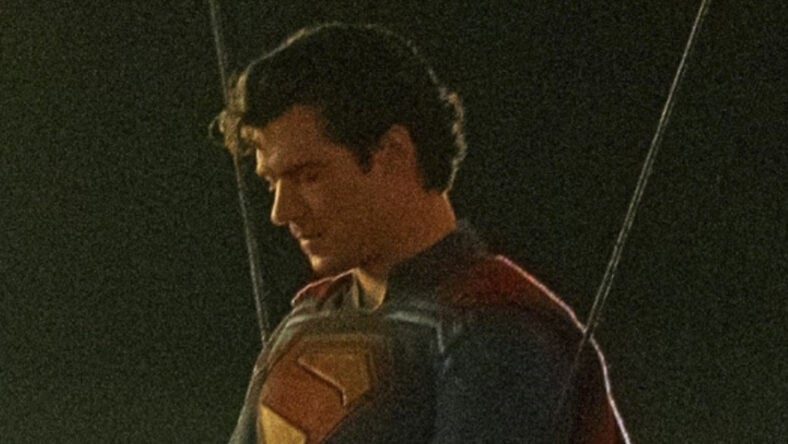 David Corenswet on the Man of Tomorrow set