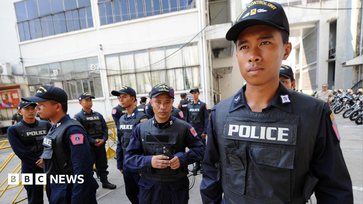 Thai police officers