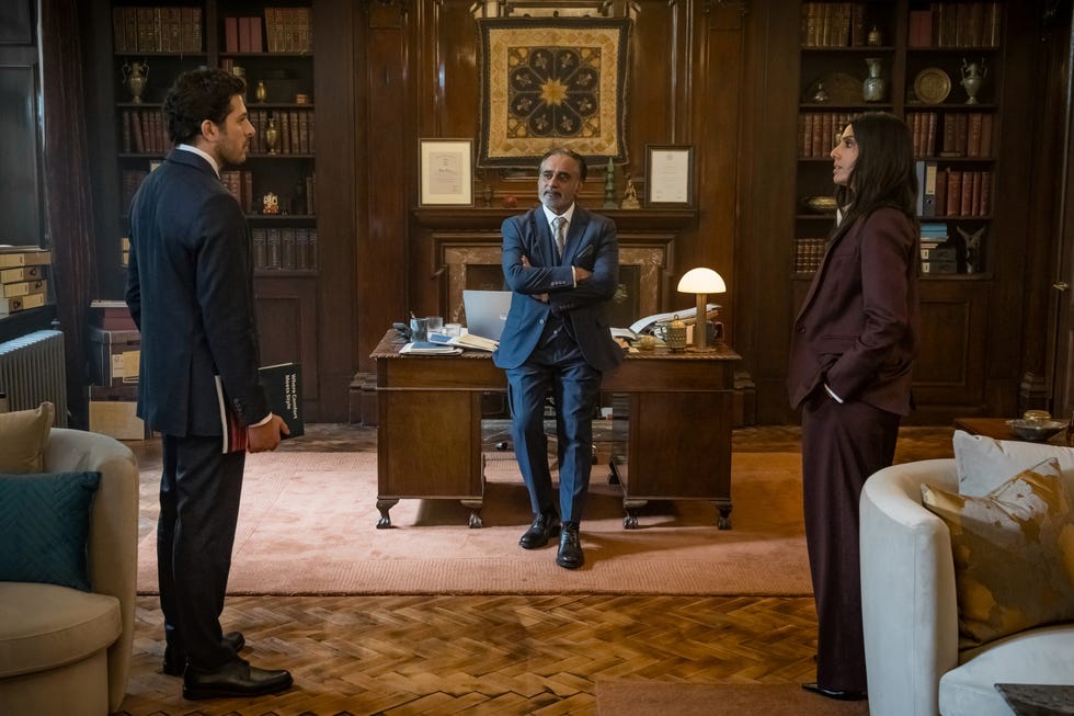 Dimitri Leonidas, Sanjeev Bhaskar, Ritu Arya, The Split Up dimitri leonidas, sanjeev bhaskar, ritu arya, the split up