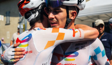 Eight riders, determined to shine.