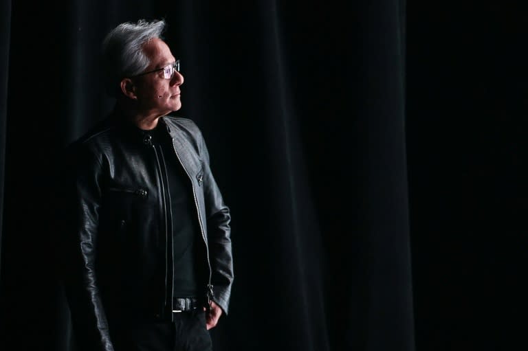 Nvidia CEO Jensen Huang delivers his keynote speech at Computex 2026 in Taipei (I-Hwa Cheng)