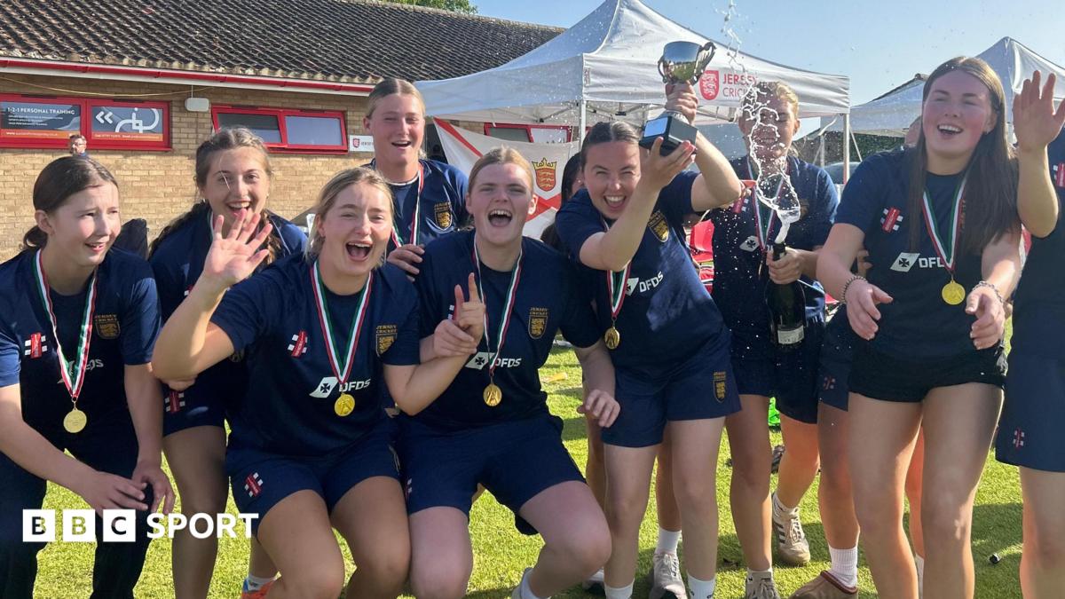 Jersey celebrate winning the T20 Inter insular