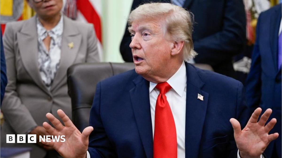 US President Donald Trump speaks at the White House in Washington DC. Photo: 11 June 2026