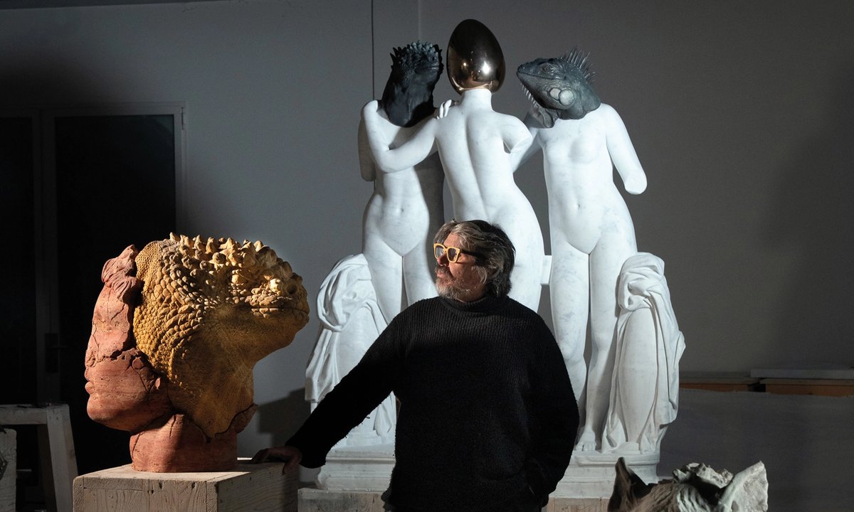 Humans, hybrid creatures and ancient mythology: artist Koen Vanmechelen on the inspirations behind his Venice exhibition - The Art Newspaper