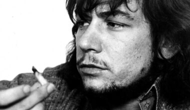 Eric Burdon smoking a joint