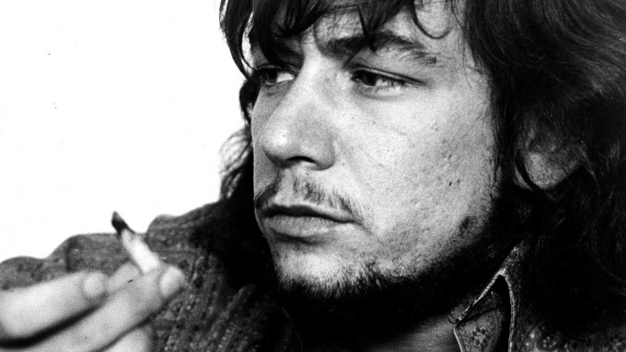 Eric Burdon smoking a joint