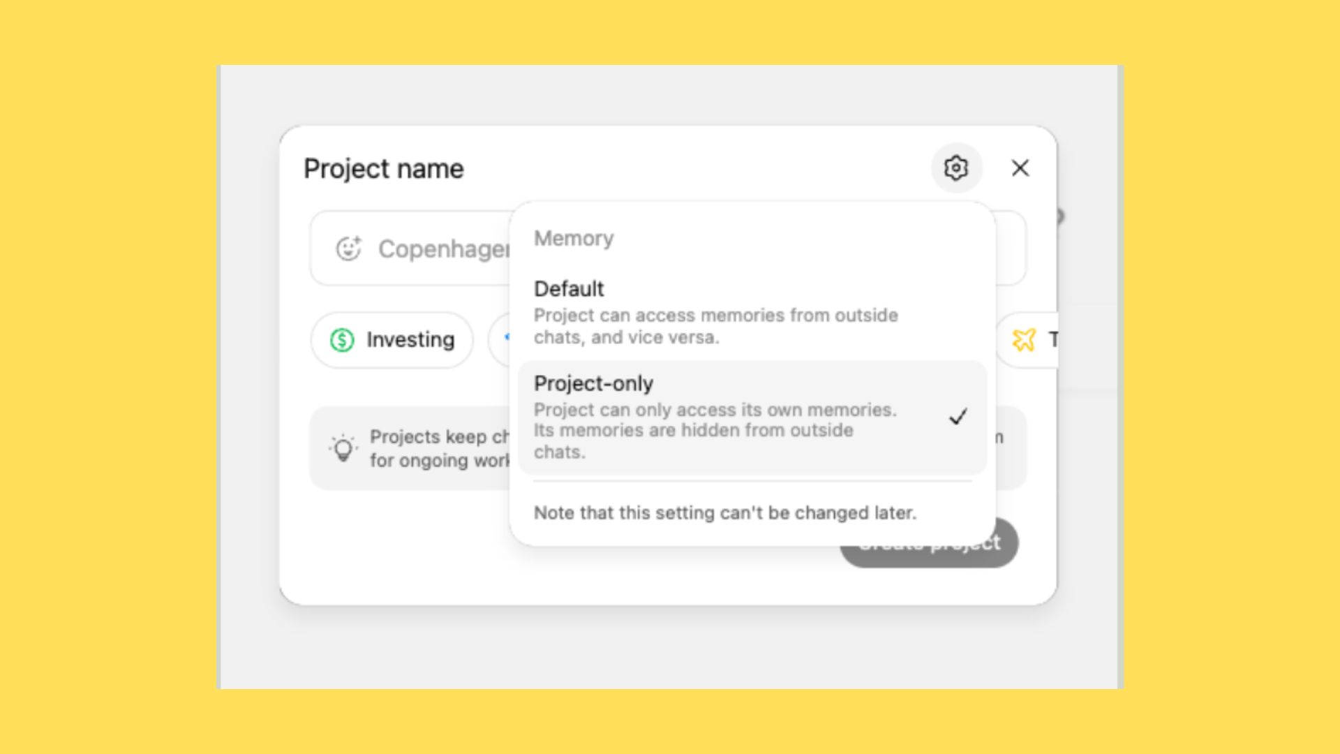 ChatGPT Projects