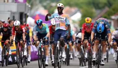 Baloise Belgium Tour: Biniam Girmay wins opener in hotly contested bunch sprint