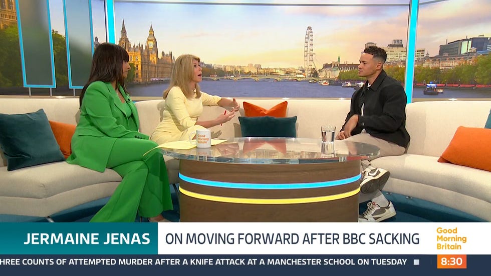 jermaine jenas, kate garraway, ranvir singh, good morning britain