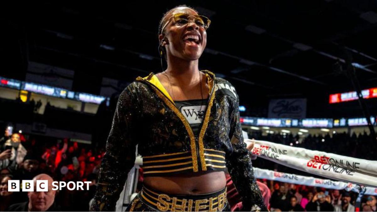 Claressa Shields enters the ring